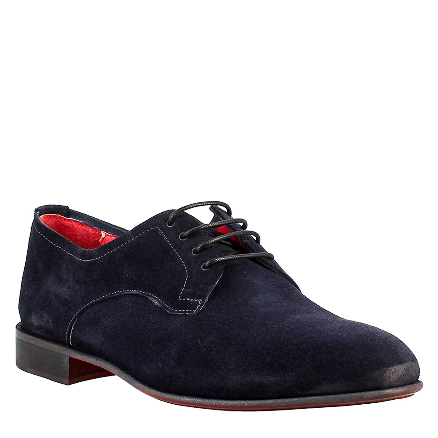 Derby best sale bleu homme