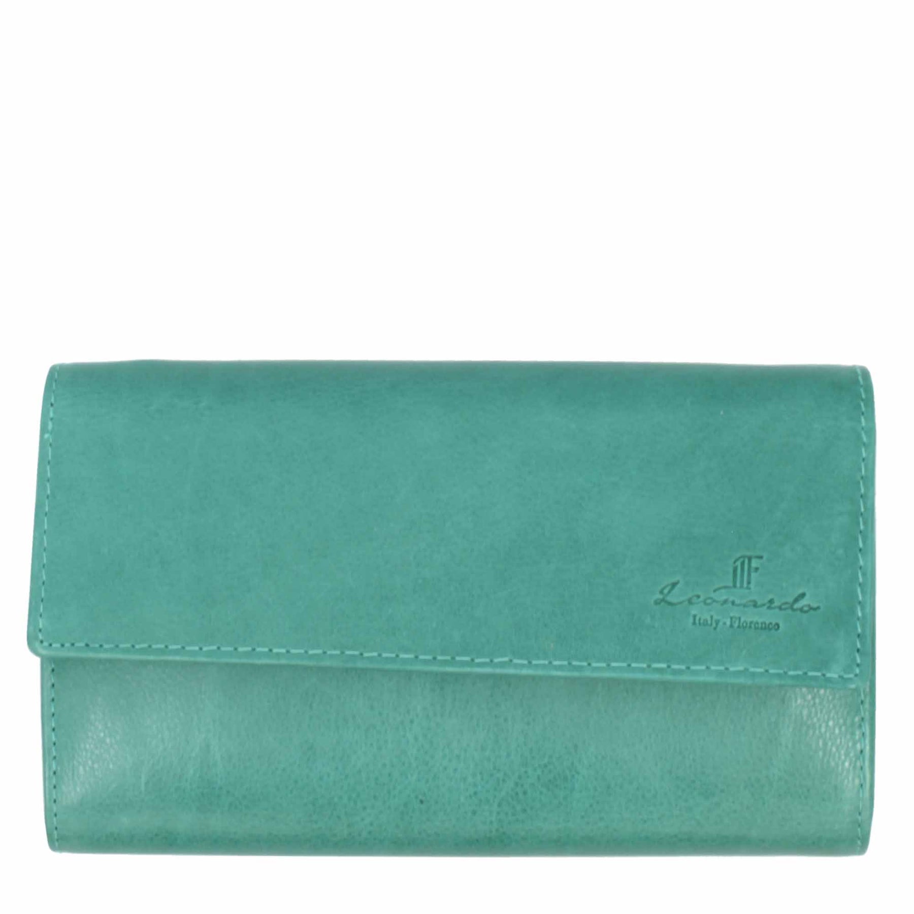 Women's wallet with compartments for credit cards, coins and banknotes in various colors