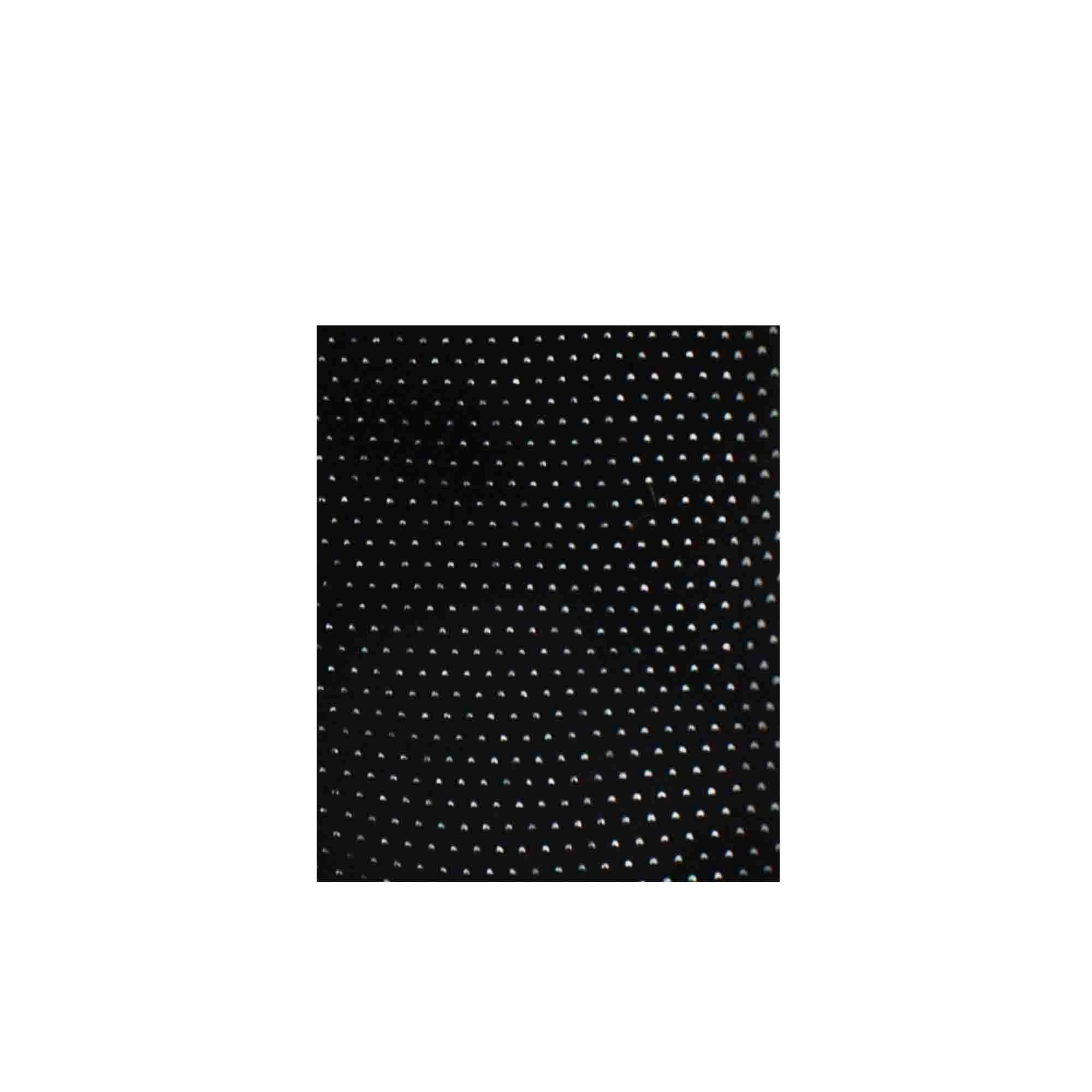 Men's black cotton socks with white polka dots