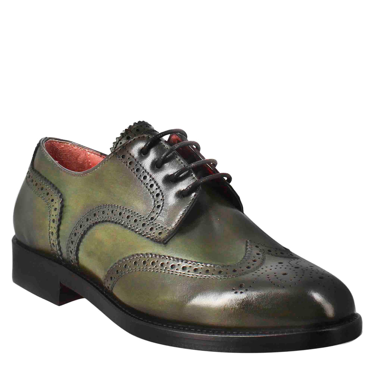 Green brogues womens store uk