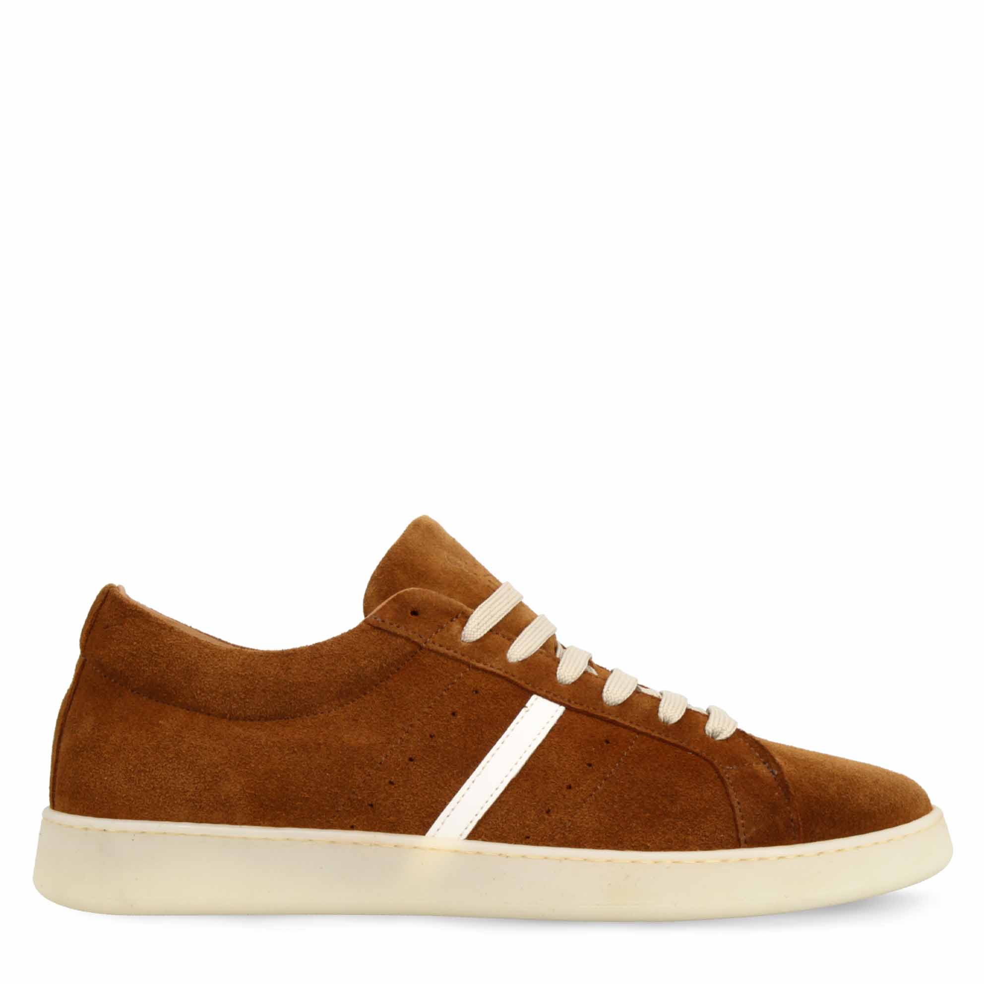 Men's Brown Suede Handcrafted Sneaker