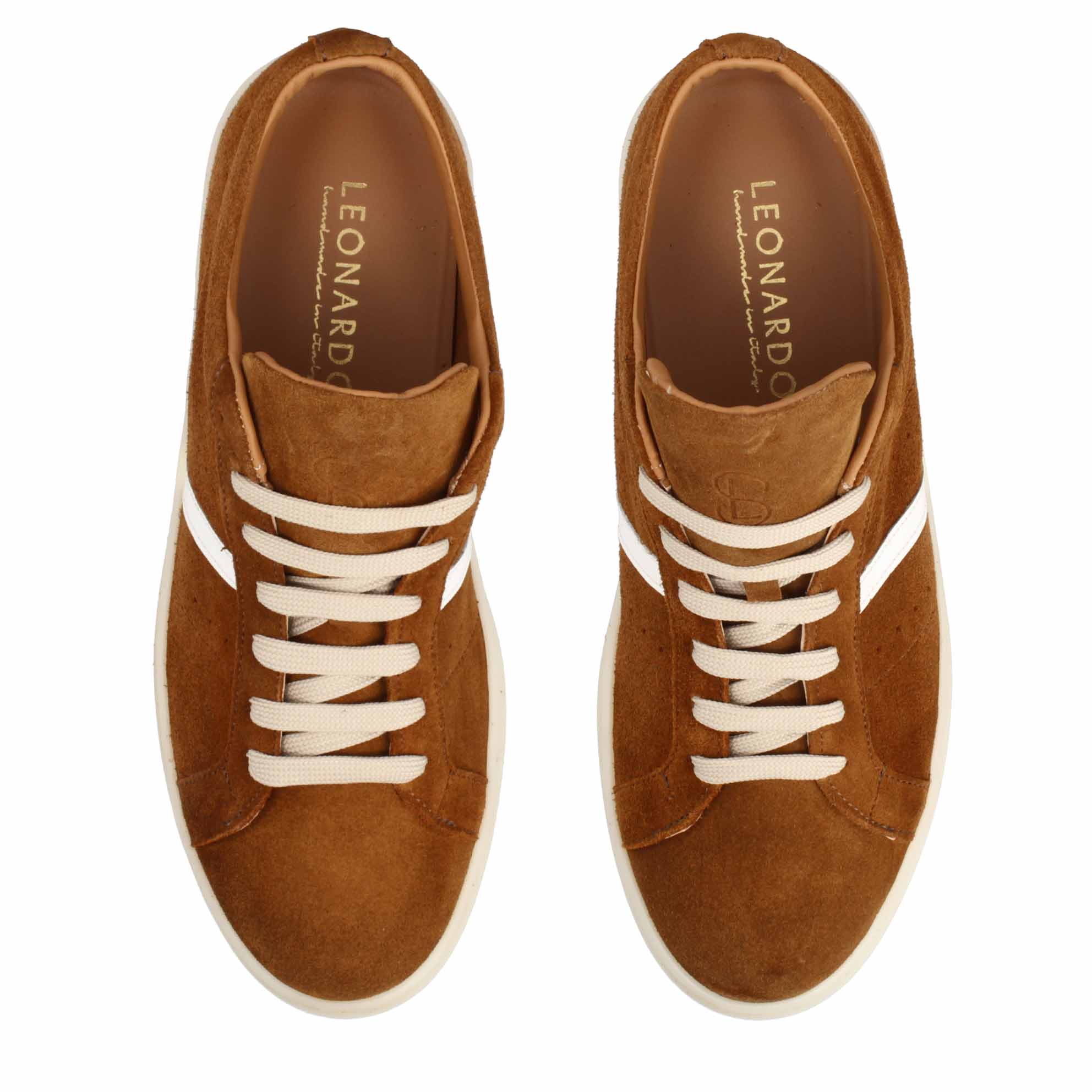 Men's Brown Suede Handcrafted Sneaker