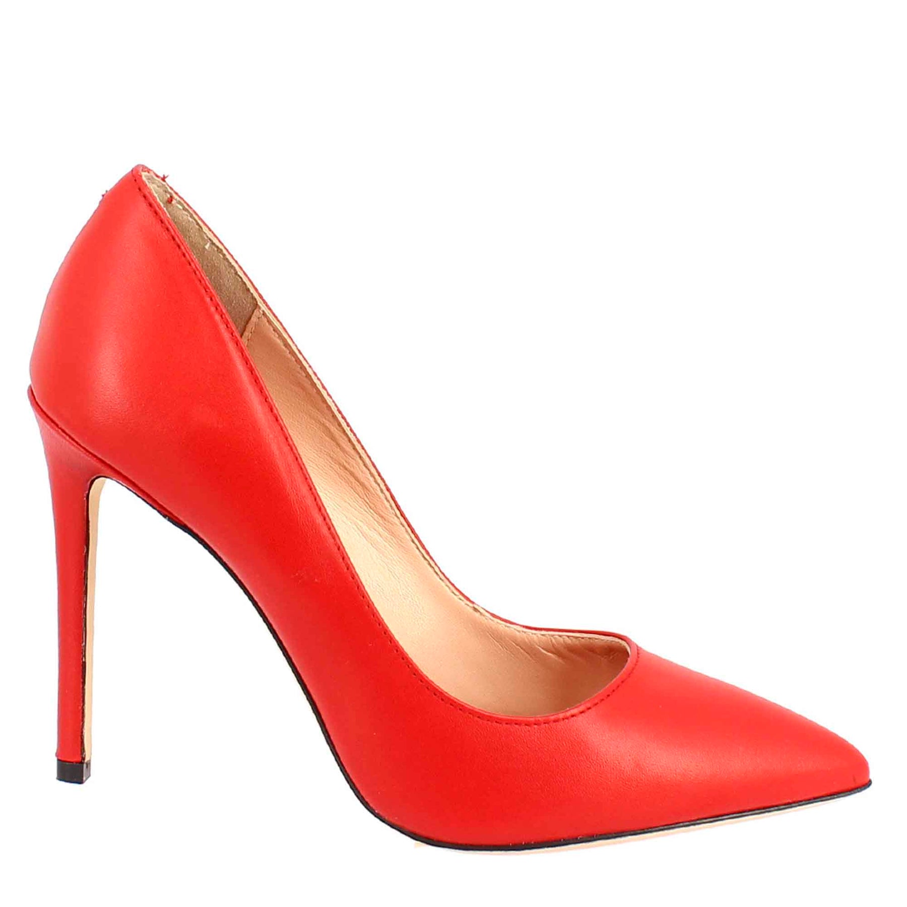 Block-heeled Mary Janes - Red - Ladies | H&M IN