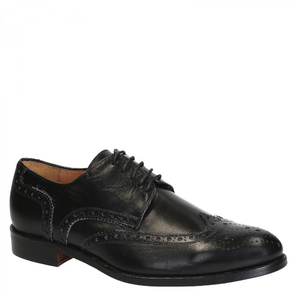 Brogues - Chaussures Derby Cuir Noir